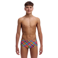 Дитячі плавки Funky Trunks Boy's Sidewinder Trunks Bread Basket (FTS015B72106) розмір 28 (12-13 років)  