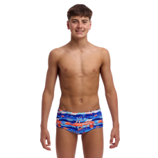 Дитячі плавки Funky Trunks Boy's Sidewinder Trunks Forever Fossil (FTS015B72243) розмір 24 (8-9 років)  