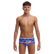 Дитячі плавки Funky Trunks Boy's Sidewinder Trunks Forever Fossil (FTS015B72243) розмір 26 (10-11 років)  