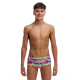 Дитячі плавки Funky Trunks Boy's Sidewinder Trunks Free Foliage (FTS015B72240) розмір 28 (12-13 років)  