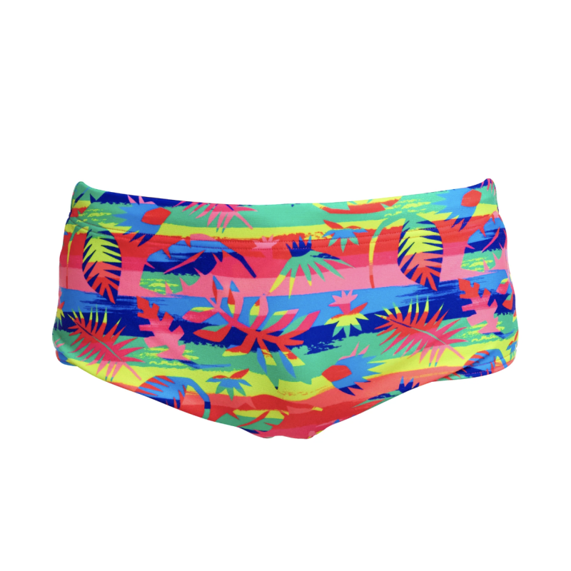 Дитячі плавки Funky Trunks Boy's Sidewinder Trunks Free Foliage (FTS015B72240) розмір 26 (10-11 років)  