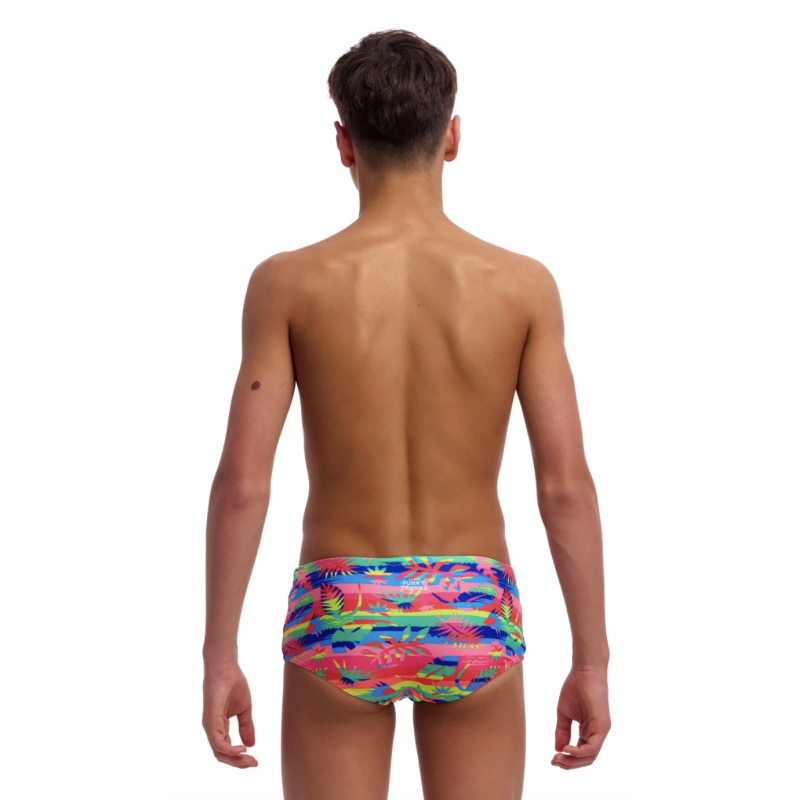 Дитячі плавки Funky Trunks Boy's Sidewinder Trunks Free Foliage (FTS015B72240) розмір 28 (12-13 років)  