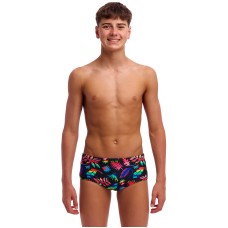Дитячі плавки Funky Trunks Boy's Sidewinder Trunks Lost Leaf (FTS015B72241) розмір 24 (8-9 років)  