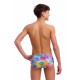 Дитячі плавки Funky Trunks Boy's Sidewinder Trunks Pixel Paradise (FTS015B72177) розмір 24 (8-9 років) рожевий