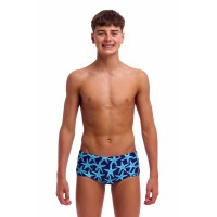 Дитячі плавки Funky Trunks Boy's Sidewinder Trunks See Stars (FTS015B72256) розмір 26 (10-11 років) із зірочками