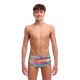 Дитячі плавки Funky Trunks Boy's Sidewinder Trunks Static Stack (FTS015B72069) розмір 28 (12-13 років)