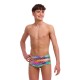 Дитячі плавки Funky Trunks Boy's Sidewinder Trunks Static Stack (FTS015B72069) розмір 26 (10-11 років)