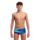 Дитячі плавки Funky Trunks Boy's Sidewinder Trunks Storm At Sea (FTS015B72168) розмір 28 (12-13 років) сині