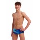 Дитячі плавки Funky Trunks Boy's Sidewinder Trunks Storm At Sea (FTS015B72168) розмір 26 (10-11 років) сині