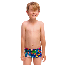 Дитячі плавки Funky Trunks Toddler Boy's Printed Trunks Birdie Wordie (FTS002B72248) розмір (4 роки) сині
