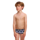 Дитячі плавки Funky Trunks Toddler Boy's Printed Trunks Sitting Duck (FTS002B72174) розмір (5 років) сині