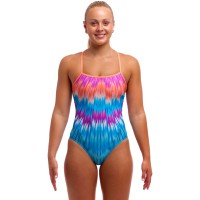 Женский купальник Funkita Ladies Single Strap One Piece Birdie Bird (FKS030L72233) размер 12 голубой