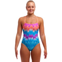 Жіночий купальник Funkita Ladies Single Strap One Piece Birdie Bird (FKS030L72233) розмір 12 блакитний