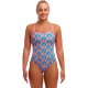 Жіночий купальник Funkita Ladies Single Strap One Piece In A Flap (FKS030L72227) розмір 8 блакитний