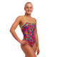 Жіночий купальник Funkita Ladies Single Strap One Piece Swan City (FKS030L72231) розмір 6 рожевий