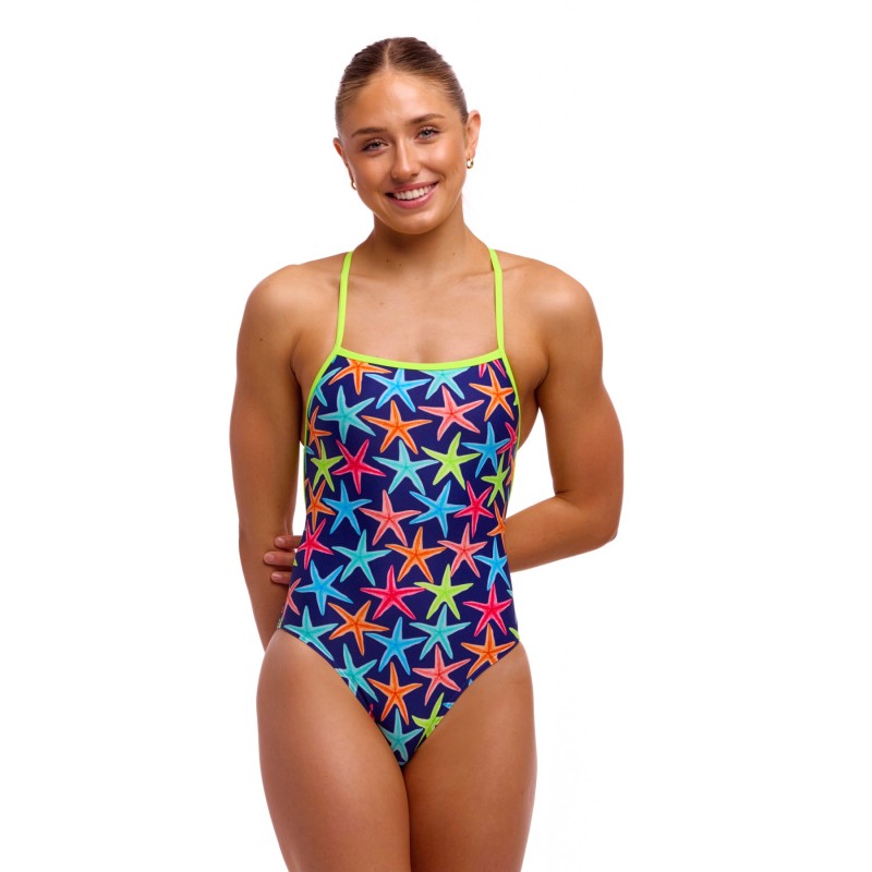 Жіночий купальник Funkita Ladies Strapped In One Piece Starry Night (FKS034L72218) розмір 6 ,синій