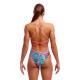 Жіночий купальник Funkita Ladies Strapped In One Piece Ripple Reflect (FKS034L72160) розмір 12 блакитний