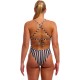 Жіночий купальник Funkita Ladies Tie Me Tight One Piece Admiralty Stripe (FKS036L72247) розмір 6 в полоску