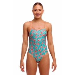 Жіночий купальник для плавання Funkita Ladies Single Strength One Piece Star Party (FKS045L72219) розмір 12 із зірочками