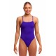Жіночий купальник для плавання Funkita Ladies Single Strength One Piece Still Purple (FKS045L00445) розмір 12 фіолетовий