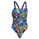 Жіночий купальник з широкими лямками Funkita Ladies Brace Free One Piece Birdie Wordie (FKS051L72248) розмір 8 з туканами