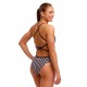 Жіночий купальник для плавання Funkita Ladies Bond Girl One Piece Chain Gang (FKS070L72246) розмір 10 чорно-білий