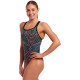 Жіночий купальник Funkita Ladies Eclipse One Piece Spiro Mint (FKS067L72095) розмір 10 чорний