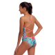 Дитячій купальник Funkita Girl's Strapped In One Piece Ripple Reflect (FKS034G72160) розмір 14 (14-15 років) блакитний