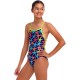 Дитячій купальник Funkita Girl's Strapped In One Piece Starry Night (FKS034G72218) розмір 12 (12-13 років) з зірочками