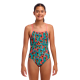 Дитячій купальник Funkita Girl's Strapped In One Piece Swan See Swan (FKS034G72230) розмір 14 (14-15 років) з лебедями