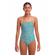 Дитячій купальник для плавання Funkita Girl's Single Strap One Piece Star Party (FKS030G72219) розмір 8 із зірочками