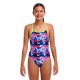 Дитячій купальник Funkita Girl's Single Strap One Piece Wet Wave (FKS030G72221) розмір 12 синій