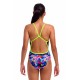 Дитячій купальник Funkita Girl's Single Strap One Piece Wet Wave (FKS030G72221) розмір 12 синій