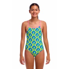 Дитячій купальник для плавання Funkita Girl's Twisted One Piece Tweety Sweet (FKS038G72225) розмір 12 з калібрі