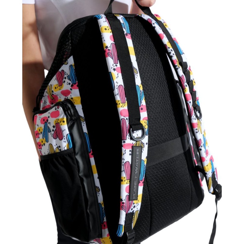 Рюкзак для плавання Arena ONE GO BACKPACK 45L (010232-906) 45 літрів з кактусами