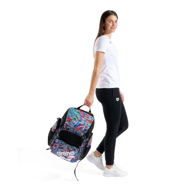 Рюкзак для плавання Arena ONE GO BACKPACK 45L (010232-907) 45 літрів з ігуанами