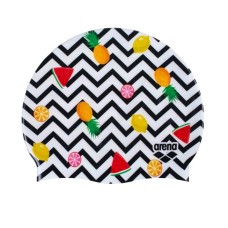 Шапочка для плавання Arena HD CAP (005572-254) біла з фруктами