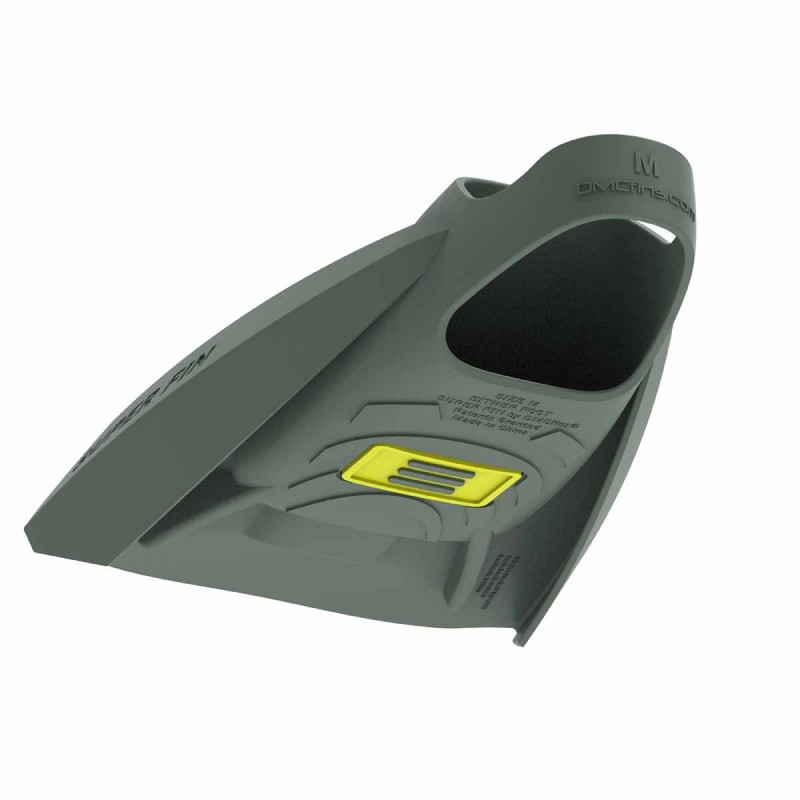 Ласти для плавання короткі із відкритою п'ятою SPEEDO DMC SUPER FIN (8-00536116002) хакі розмір 45-46 (L)