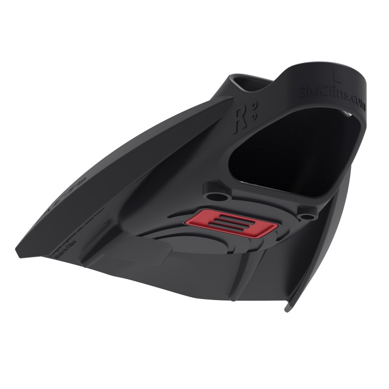 Ласти для плавання короткі із відкритою п'ятою SPEEDO DMC ELITE MAX FIN (8-00536300334) чорні розмір 47-48 (XL)
