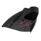 Ласти для плавання короткі із відкритою п'ятою SPEEDO DMC ELITE MAX FIN (8-00536300334) чорні розмір 47-48 (XL)