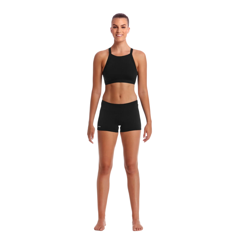 Жіночи труси Funkita Ladies Swim Boy Leg Brief Still Black (FKS019L02307) розмір 12 чорні