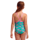 Дитячий купальник для плавання Funkita Toddler Girl's Printed One Piece Go Flamingo!  (FKS022G00547) на 6 років з фламінго
