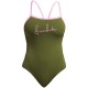Жіночий купальник Funkita Ladies Single Strap One Piece Glamo Camo (FKS030L02317) розмір 8 хакі
