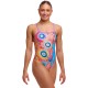 Жіночий купальник Funkita Ladies Single Strap One Piece Kulin Colour (FKS030L72299) розмір 12 рожевий