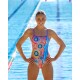 Жіночий купальник Funkita Ladies Single Strap One Piece Kulin Colour (FKS030L72299) розмір 12 рожевий