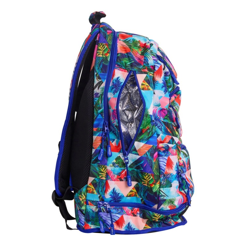 Рюкзак для плавання Funky Trunks Elite Squad Backpack Palm Prism (FTG003N72297) 36 літрів, синій