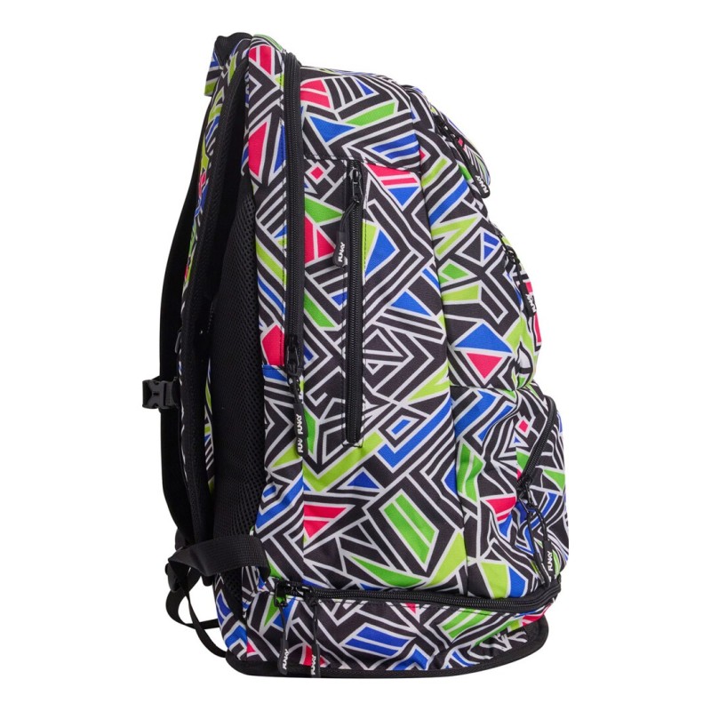 Рюкзак для плавания Funky Elite Squad Backpack Bits Of Peace (FYG003N72290) 36 литров, синий