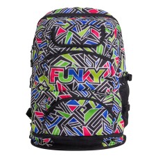 Рюкзак для плавання Funky Elite Squad Backpack Bits Of Peace (FYG003N72290) 36 літрів, синій