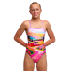 Дитячій купальник Funkita Girl's Strapped In One Piece Meadow Made (FKS034G72296) розмір 10 (10-11 років) рожевий