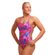 Жіночий купальник Funkita Ladies Brace Free One Piece Blow In (FKS051L72301) розмір 10 рожевий